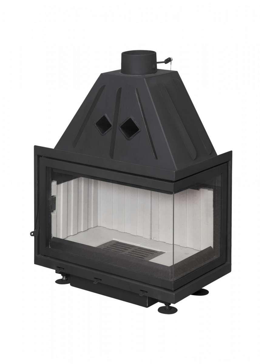 Каминная топка Экокамин Альфа 700 R два стекла правая купить в Слуцке