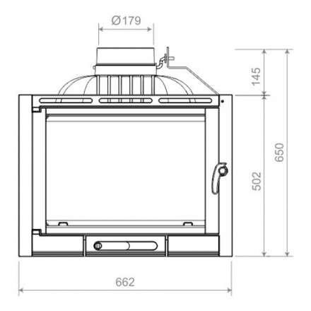 Каминная топка NORDflam Corno в Слуцке