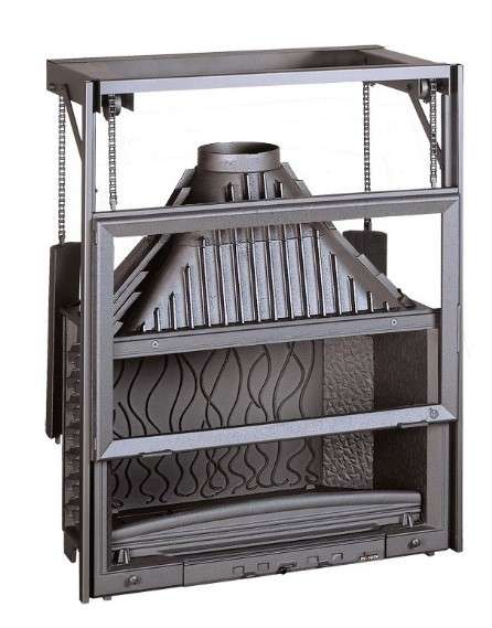 Каминная топка Invicta 900 Grand Vision с подъёмом Амазонка бай фото в Слуцке