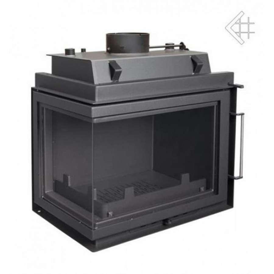 Каминная топка Kratki Maja/PW/BL/12/BS/W (угловое стекло слева, змеевик) Амазонка бай фото в Слуцке