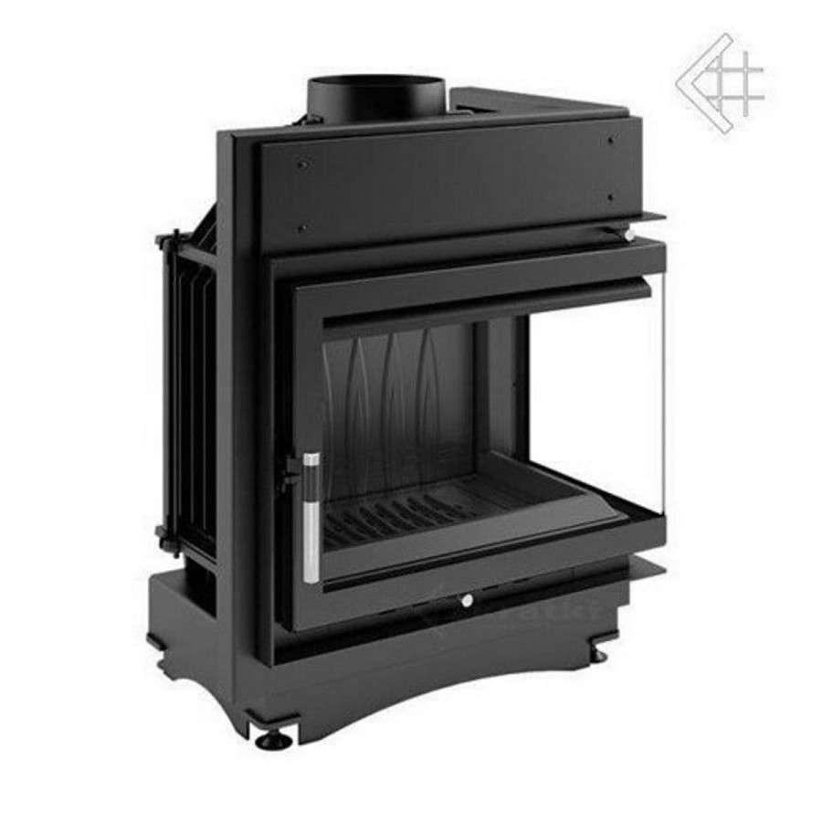 Каминная топка Kratki Maja/P/BS (угловое стекло справа) Амазонка бай фото в Слуцке