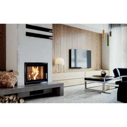 Каминная топка DEFRO HOME RIVA ME SHORT с водяным контуром в Слуцке