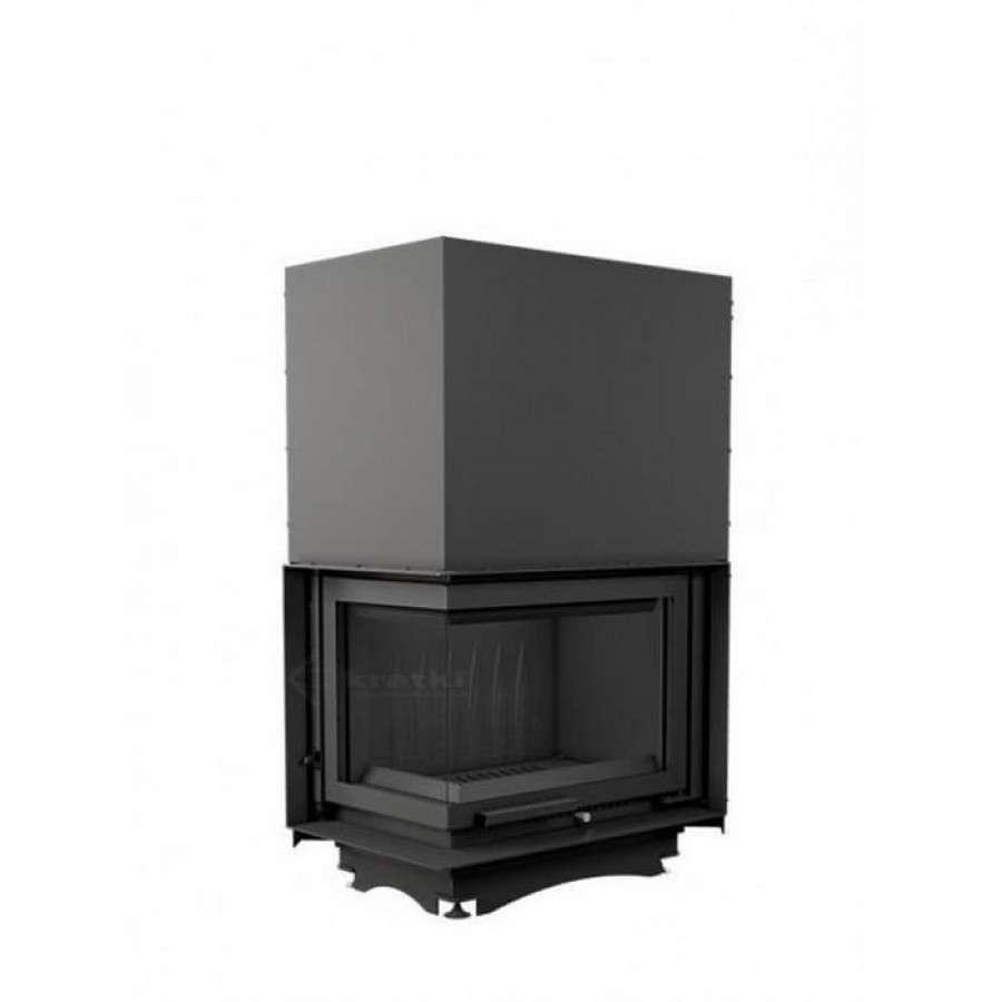 Каминная топка Kratki Maja/L/BS/G (угловое стекло слева, гильотина) Амазонка бай фото в Слуцке