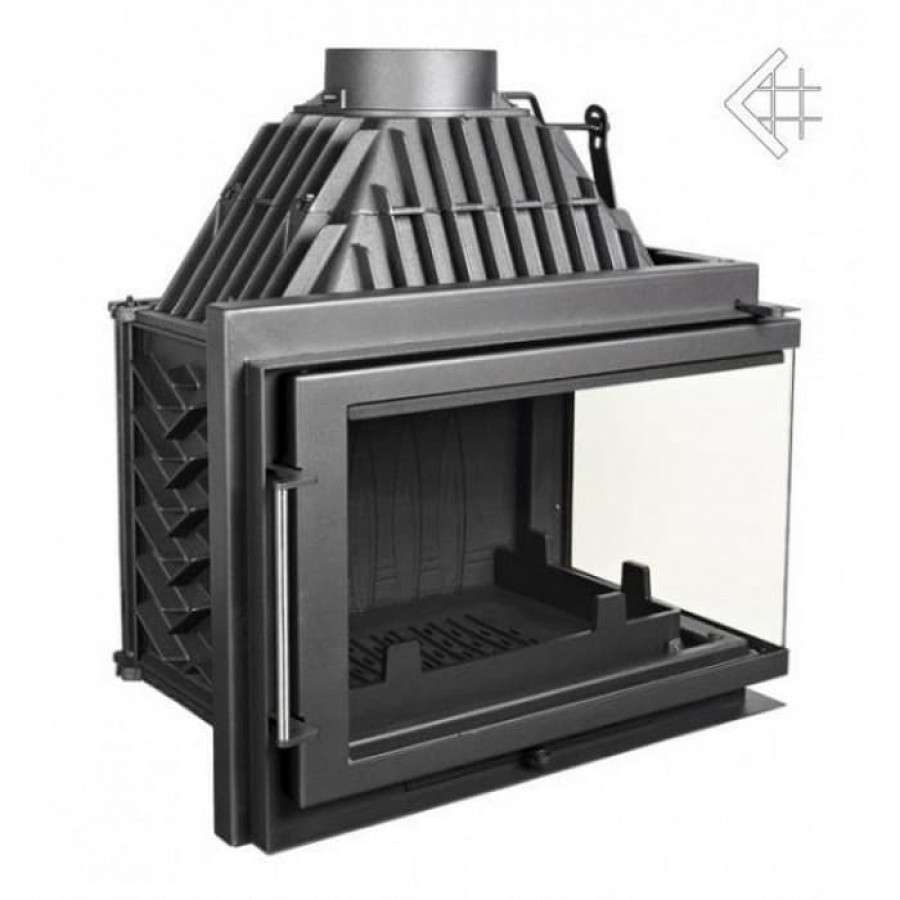 Каминная топка Kratki Zuzia/P/BS (угловое стекло справа) Амазонка бай фото в Слуцке