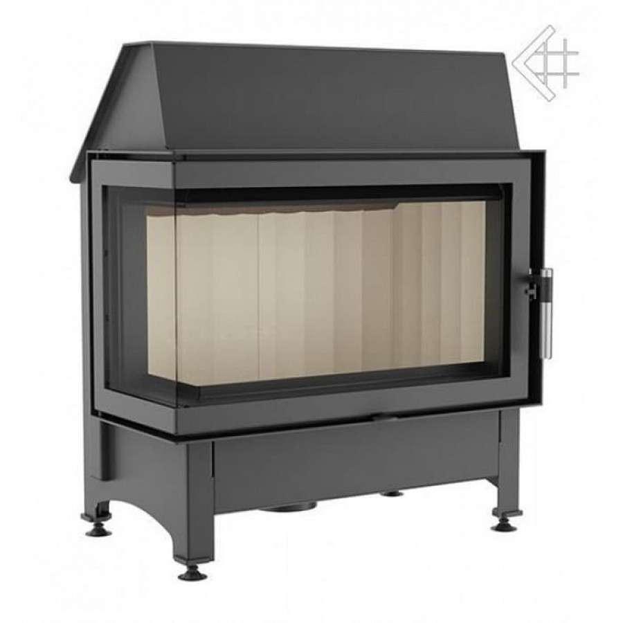 Каминная топка Kratki Zibi/L/BS (угловое стекло слева) купить в Слуцке