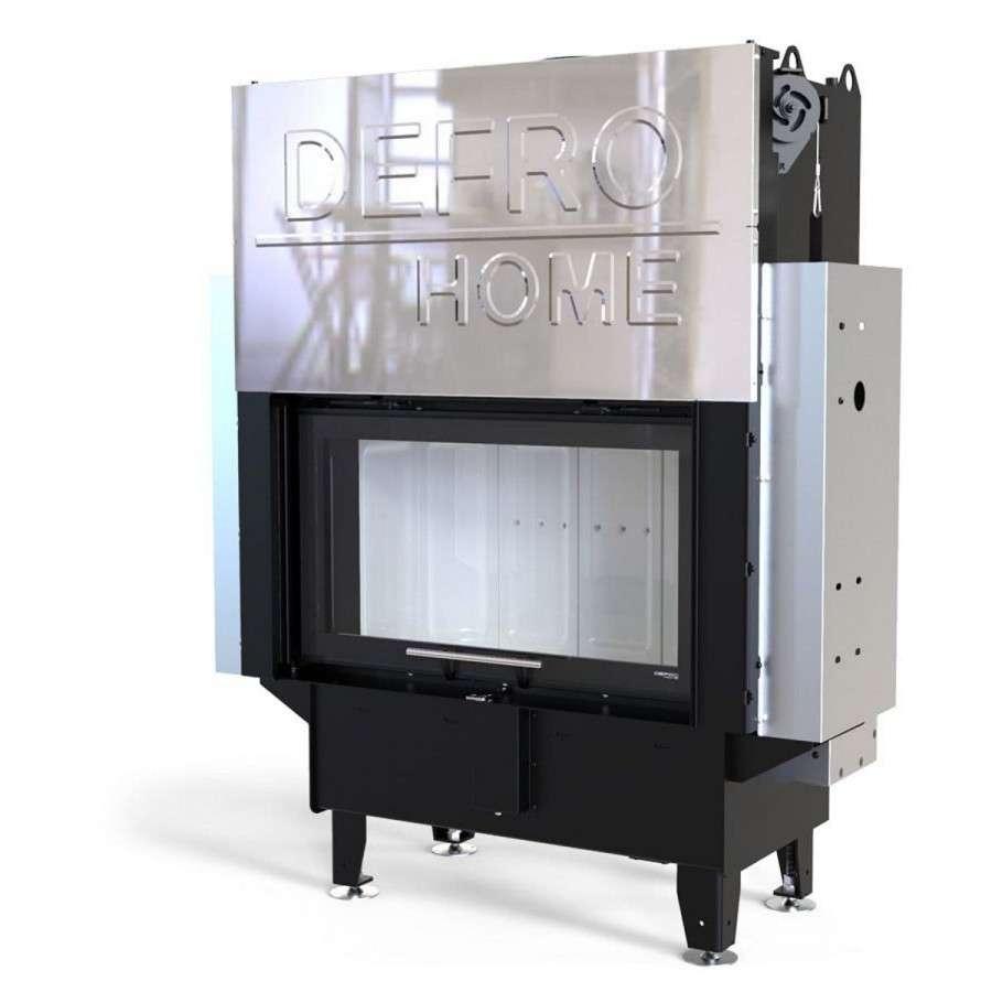 Каминная топка Defro Home RIVA ME G SHORT с водяным контуром и подъемом стекла вверх Амазонка бай фото в Слуцке