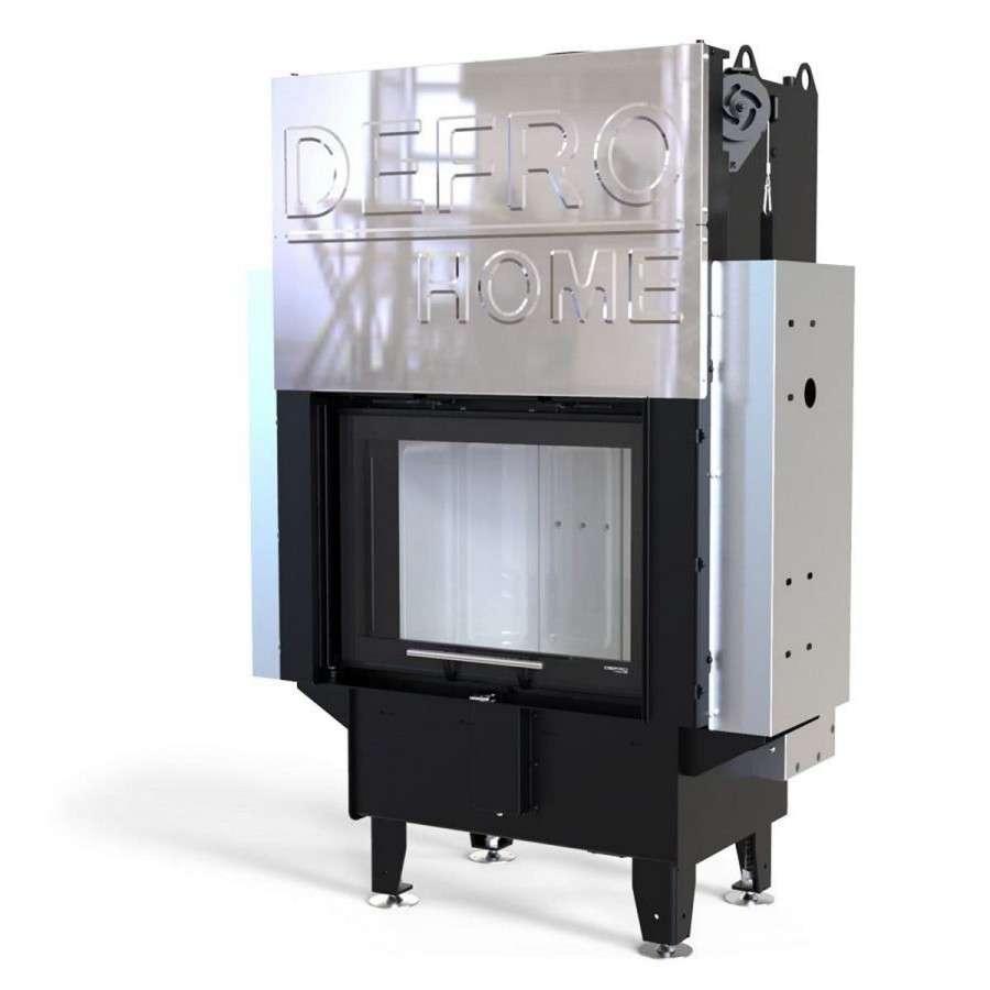 Каминная топка DEFRO HOME RIVA SM G SHORT с водяным контуром и подъемом стекла вверх Амазонка бай фото в Слуцке