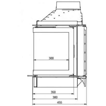Каминная топка KFD ECO iMAX 7 3F standard в Слуцке