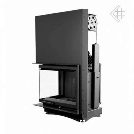 Каминная топка Kratki Amelia/L/BS/G (угловое стекло слева, гильотина) в Слуцке