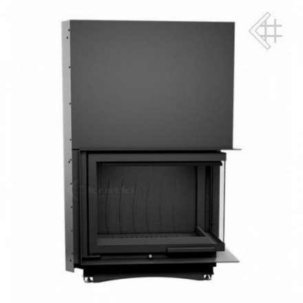 Каминная топка Kratki Amelia/P/BS/G (угловое стекло справа, гильотина) в Слуцке