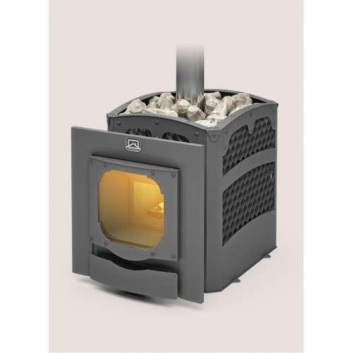 Печь для бани Теплодар Былина-сетка-18Ч Панорама (1.1) Амазонка бай фото в Слуцке