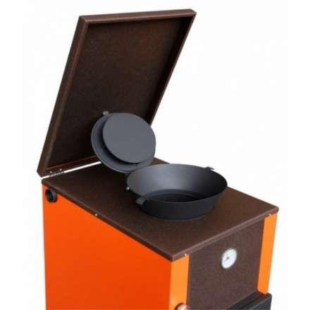 Котел твердотопливный стальной Сибирь-GEFEST КВО 15 ТЭ Амазонка бай фото в Слуцке