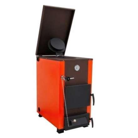 Котел твердотопливный стальной Сибирь-GEFEST КВО 15 ТЭ Амазонка бай фото в Слуцке