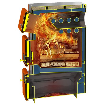 Твердотопливный котел Теплодар Куппер ПРО-16 (2.0) Амазонка бай фото в Слуцке