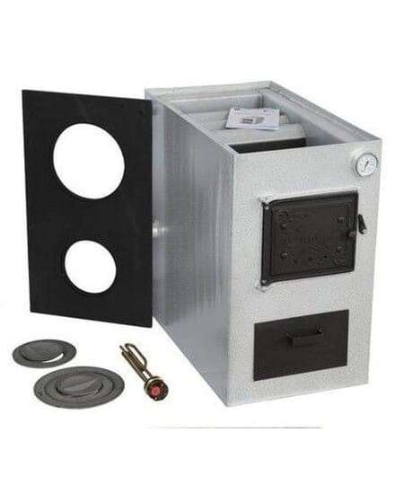 Котел твердотопливный стальной Сибирь КВО 20 Амазонка бай фото в Слуцке