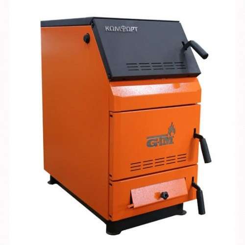 Твердотопливный котел GTM Комфорт 14 Амазонка бай фото в Слуцке