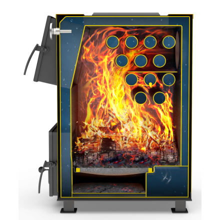 Твердотопливный котел Теплодар Куппер ОВК 10 Амазонка бай фото в Слуцке