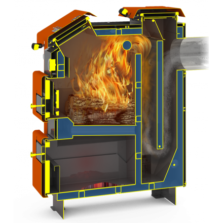 Твердотопливный котел Теплодар Куппер Эксперт 22 (2.0) Амазонка бай фото в Слуцке