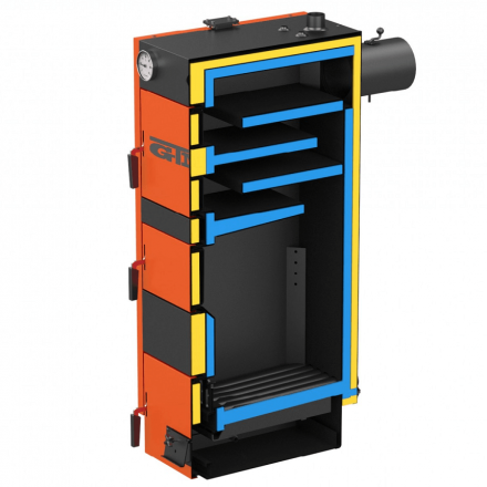 Твердотопливный котел GTM MAX SE 40 Амазонка бай фото в Слуцке