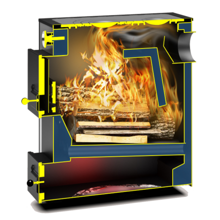 Твердотопливный котел Теплодар Куппер Практик 22 В Амазонка бай фото в Слуцке