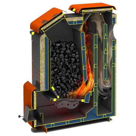 Твердотопливный котел Теплодар Куппер Мега 20 Амазонка бай фото в Слуцке