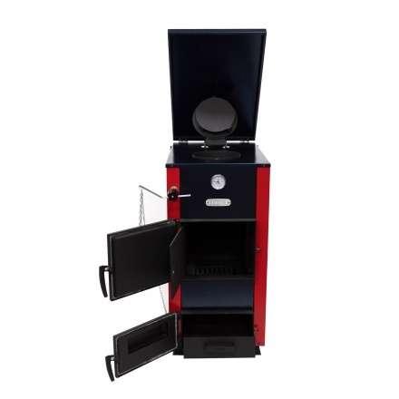 Котел твердотопливный стальной Сибирь-GEFEST КВО 40 ТЭ Амазонка бай фото в Слуцке