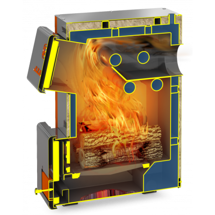 Твердотопливный котел Теплодар Куппер ОК-9 (2.0) Амазонка бай фото в Слуцке