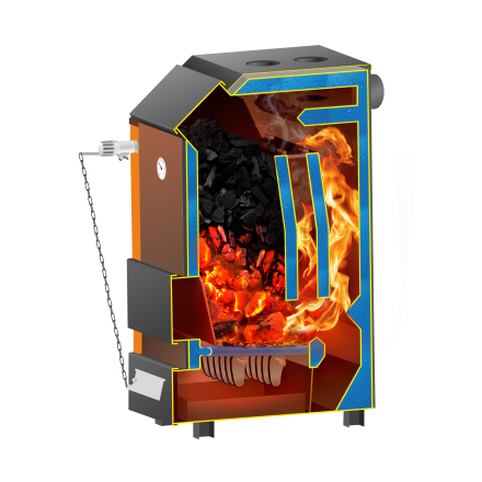 Котел отопительный длительного горения «Магнум-20» Амазонка бай фото в Слуцке