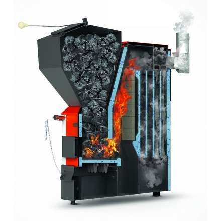 Автоматический котел длительного горения «АТУМ 55» в Слуцке