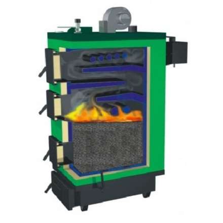 Твердотопливный котел SAS UWT 36 с автоматикой в Слуцке