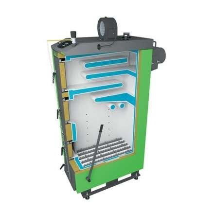 Твердотопливный котел SAS UWT 150 с автоматикой в Слуцке