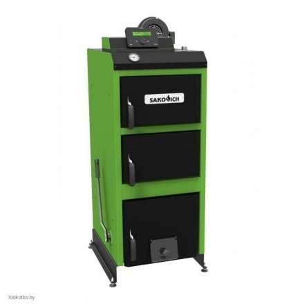 Твердотопливный котёл Sakovich WG Lux 36 Амазонка бай фото в Слуцке