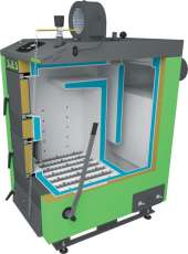 Твердотопливный котел SAS MI 42 в Слуцке