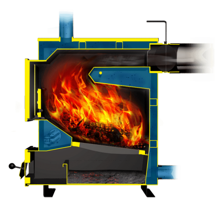 Твердотопливный котел Теплодар Куппер Практик 8 Амазонка бай фото в Слуцке