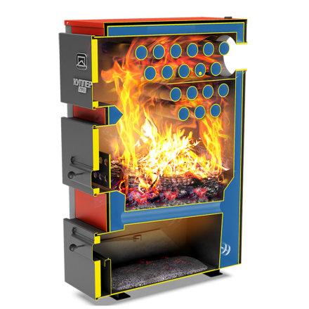 Твердотопливный котел Теплодар Куппер ПРО-36 (2018) Амазонка бай фото в Слуцке