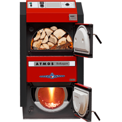 Твердотопливный Пиролизный котел Atmos DC 15 E в Слуцке