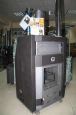 Стальной камин со стеклом Теплодар Сиеста 20 фото  в Слуцке