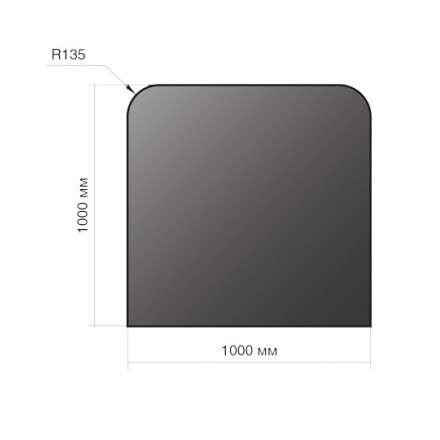 Лист напольный сталь Везувий R135 в Слуцке