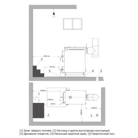 Твердотопливный котел Теплодар Куппер Практик 20 1.1 в Слуцке
