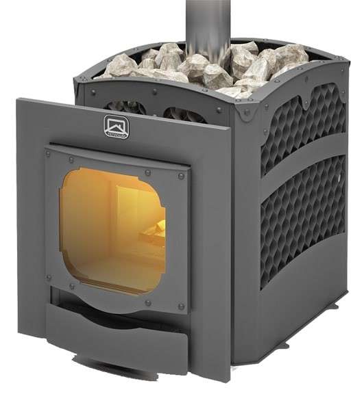 Печь для бани Теплодар Былина-Сетка-24 Ч Панорама (1.1) (без дверцы) Амазонка бай фото в Слуцке