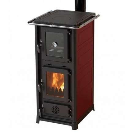 Печь-камин MBS Olympia Plus бордовая Амазонка бай фото в Слуцке