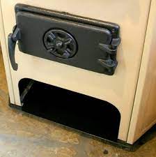 Купить Печь-камин MBS Corner кремовый сталь в Слуцке Амазонка бай фото в Слуцке