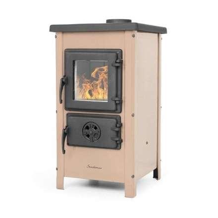 Печь-камин MBS Happy Eco кремовый купить в Слуцке