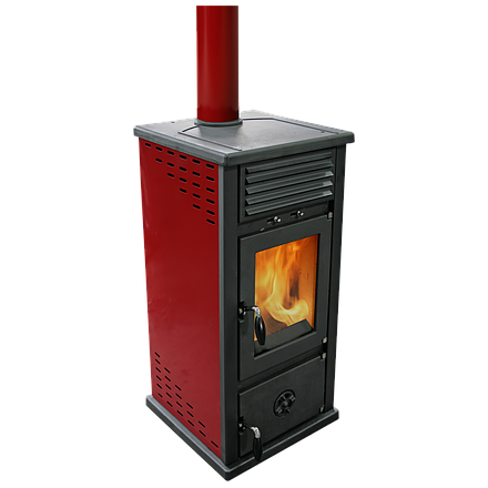 Печь-камин MBS Vesta Plus красная Амазонка бай фото в Слуцке