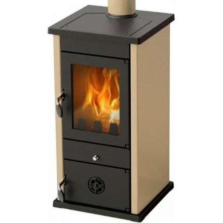 Печь-камин MBS Vesta Eco кремовая фото в Слуцке