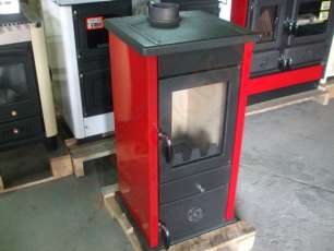 Купить Печь-камин MBS Vesta Eco бордовая в Слуцке в Слуцке