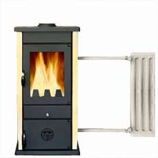 Купить Печь-камин MBS Thermo Vesta Plus кремовая (с водяным контуром) в Слуцке в Слуцке