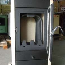 Купить Печь-камин MBS Thermo Vesta Plus кремовая (с водяным контуром) в Слуцке в Слуцке