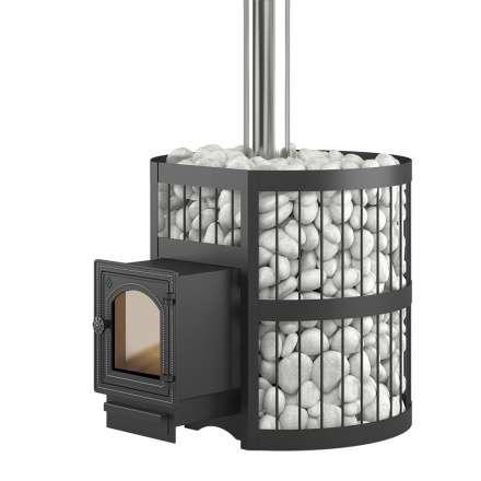 Банная печь ЭТНА 24 (ДТ-4С) Стандарт Амазонка бай фото в Слуцке