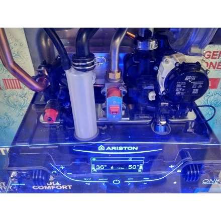 Конденсационный газовый котел Ariston GENUS ONE SYSTEM 24 в Слуцке
